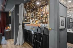Luxury Designer Lounge 2mi to Broadway w/ Balcony