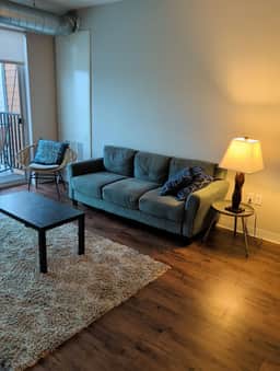 Stylish Campustown Stay with Gym & Balcony