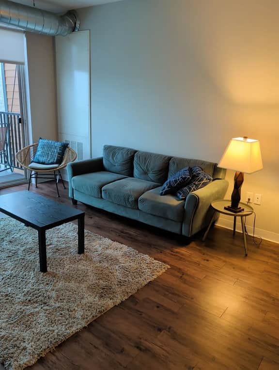 Stylish Campustown Stay with Gym & Balcony