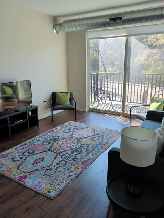 Walk to Campustown Cafes from Stylish Retreat
